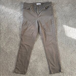 LOFT Women's Brown Skinny Jeans